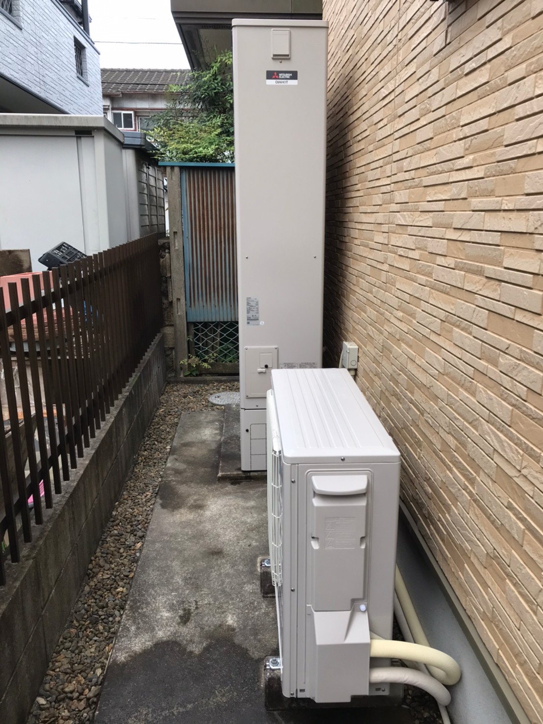 栃木県芳賀郡芳賀町稲毛田エコキュート交換工事T様